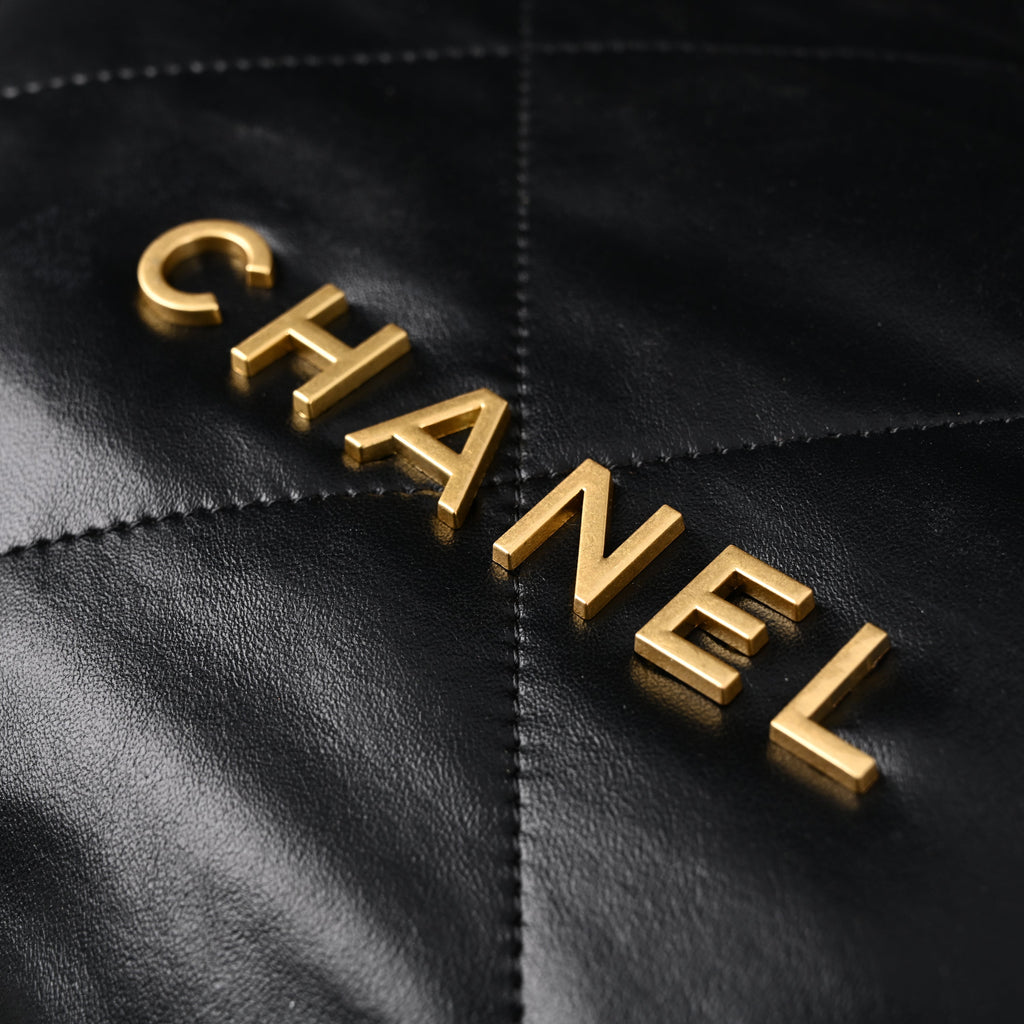 Chanel 19 Flap Bag – Black Quilted Lambskin with Gold & Ruthenium Hardware product image 11, provided for visual reference