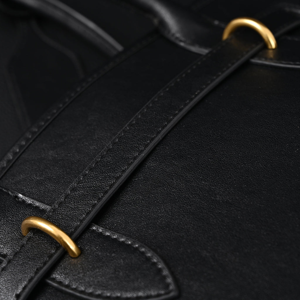 Miu Miu Leather Tote Bag – Classic Black product image 14, provided for visual reference and product detail review