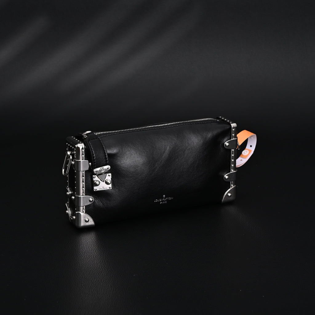 Louis Vuitton Soft Trunk Monogram Black Leather Crossbody Bag product image 9, provided for visual reference and product