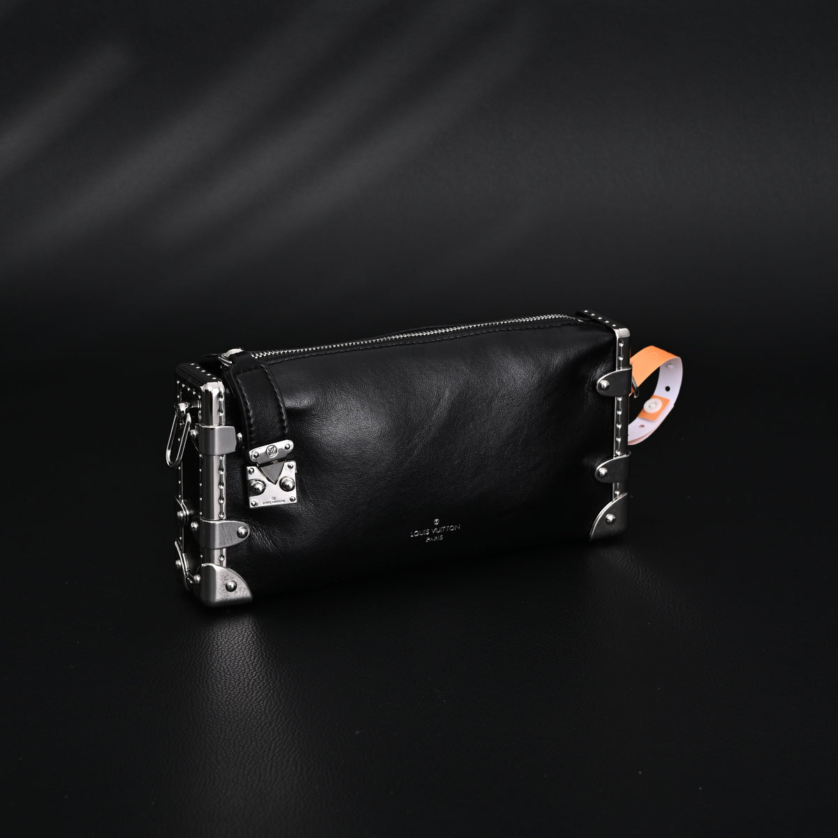 Louis Vuitton Soft Trunk Monogram Black Leather Crossbody Bag product image 9, provided for visual reference and product