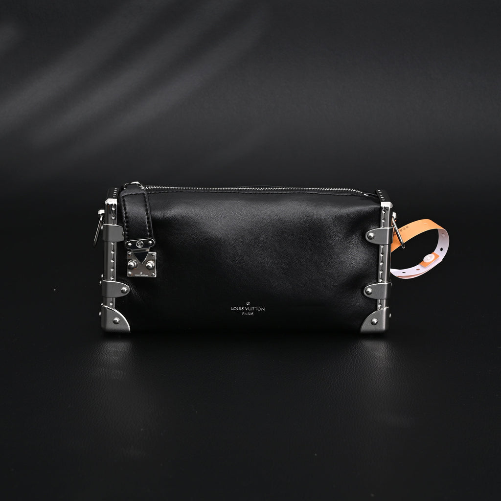 Louis Vuitton Soft Trunk Monogram Black Leather Crossbody Bag product image 22, provided for visual reference and product