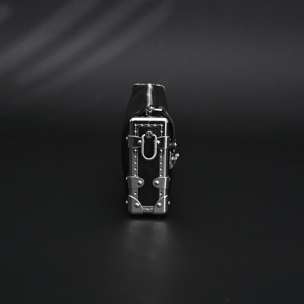 Louis Vuitton Soft Trunk Monogram Black Leather Crossbody Bag product image 2, provided for visual reference and product