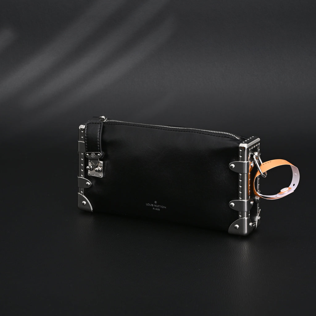 Louis Vuitton Soft Trunk Monogram Black Leather Crossbody Bag product image 5, provided for visual reference and product