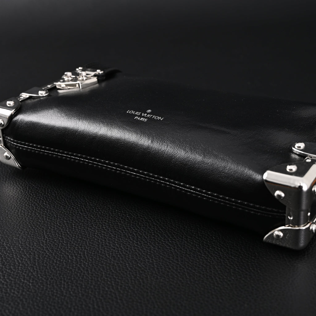 Louis Vuitton Soft Trunk Monogram Black Leather Crossbody Bag product image 6, provided for visual reference and product