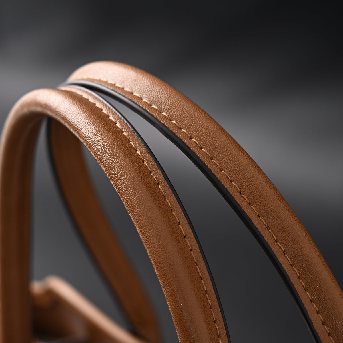 Miu Miu Leather Tote Bag – Elegant Caramel Brown product image 15, provided for visual reference and product detail review