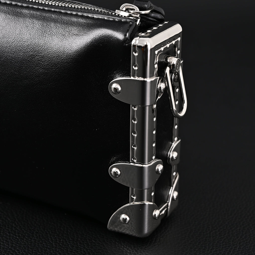 Louis Vuitton Soft Trunk Monogram Black Leather Crossbody Bag product image 12, provided for visual reference and product