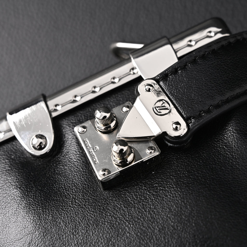 Louis Vuitton Soft Trunk Monogram Black Leather Crossbody Bag product image 10, provided for visual reference and product
