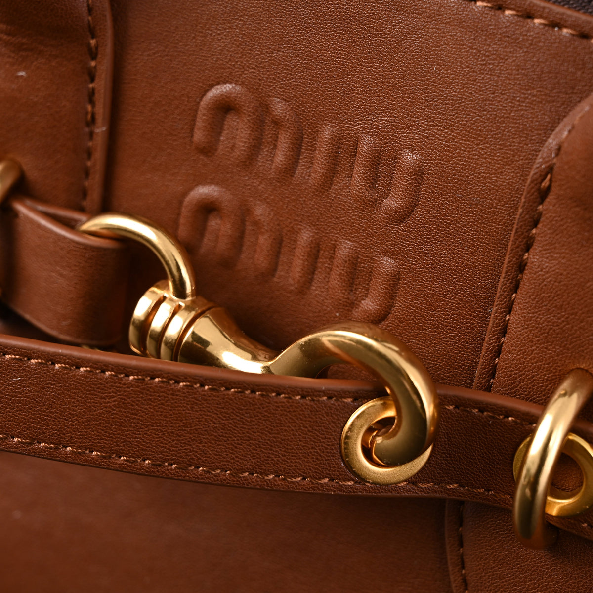 Gucci Horsebit 1955 Brown Leather Top Handle Bag - Classic Brown with Rich Texture product image 10, provided for visual