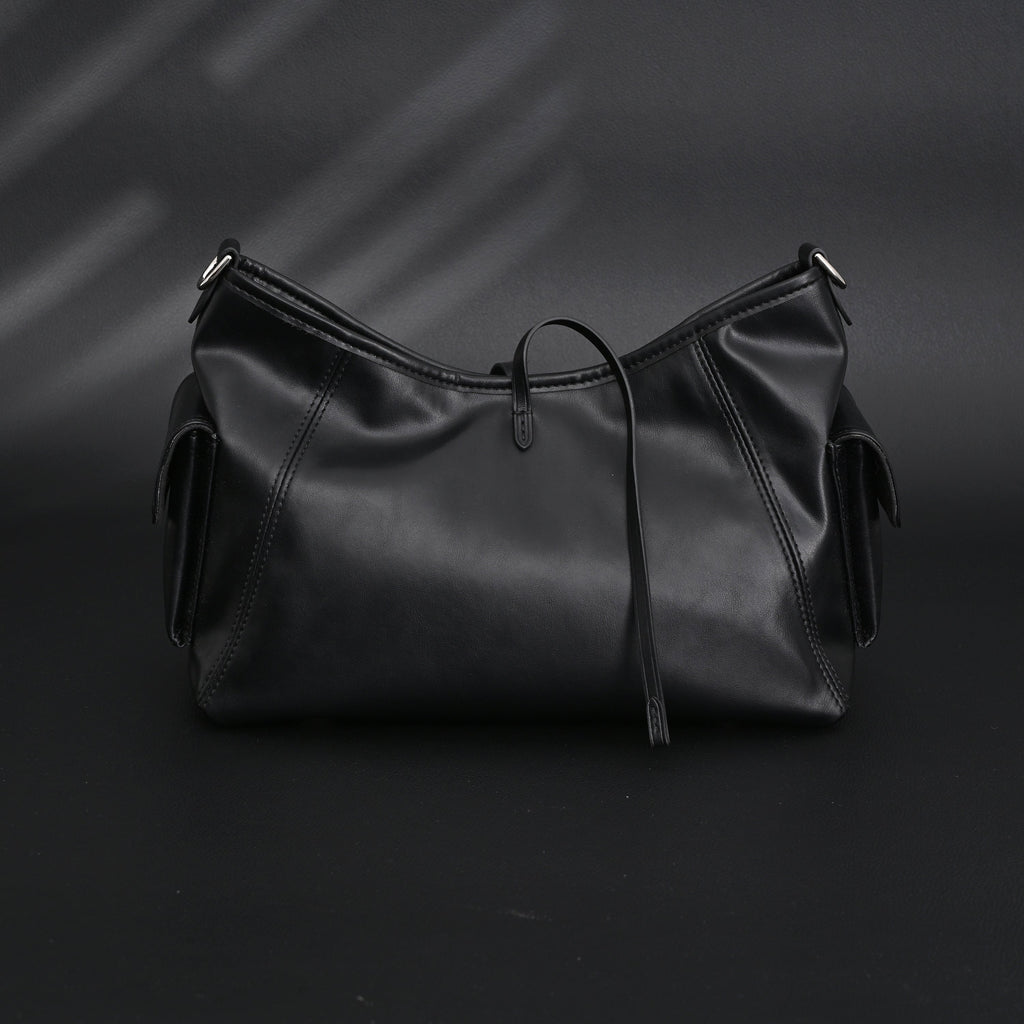Louis Vuitton Montaigne Black Mahina Leather Shoulder Bag product image 11, provided for visual reference and product detail
