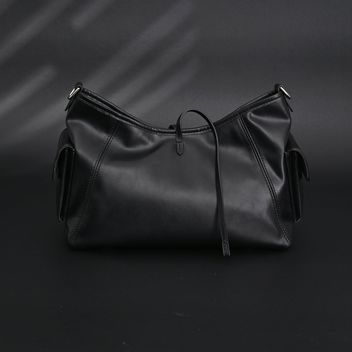 Louis Vuitton Montaigne Black Mahina Leather Shoulder Bag product image 11, provided for visual reference and product detail