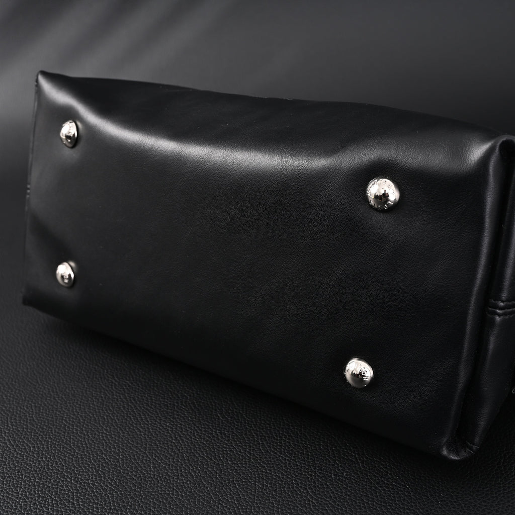 Louis Vuitton Montaigne Black Mahina Leather Shoulder Bag product image 2, provided for visual reference and product detail