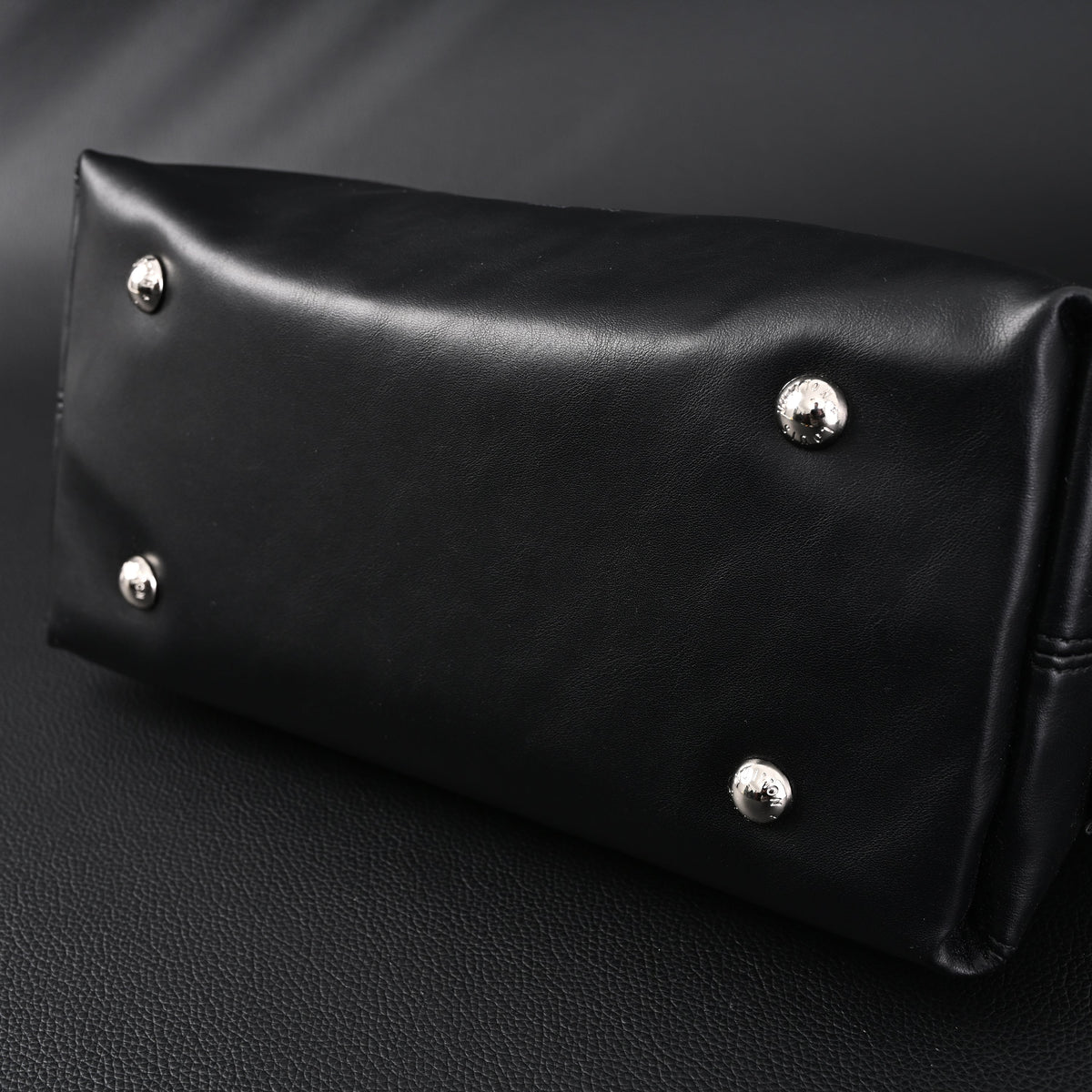 Louis Vuitton Montaigne Black Mahina Leather Shoulder Bag product image 2, provided for visual reference and product detail