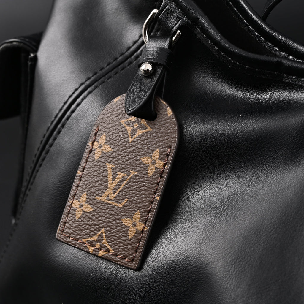 Louis Vuitton Montaigne Black Mahina Leather Shoulder Bag product image 4, provided for visual reference and product detail