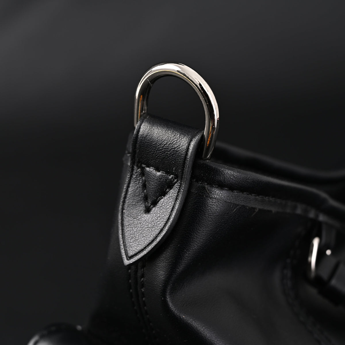 Louis Vuitton Montaigne Black Mahina Leather Shoulder Bag product image 16, provided for visual reference and product detail
