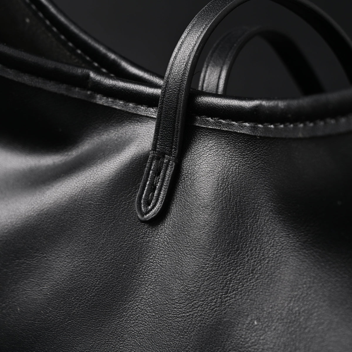 Louis Vuitton Montaigne Black Mahina Leather Shoulder Bag product image 3, provided for visual reference and product detail