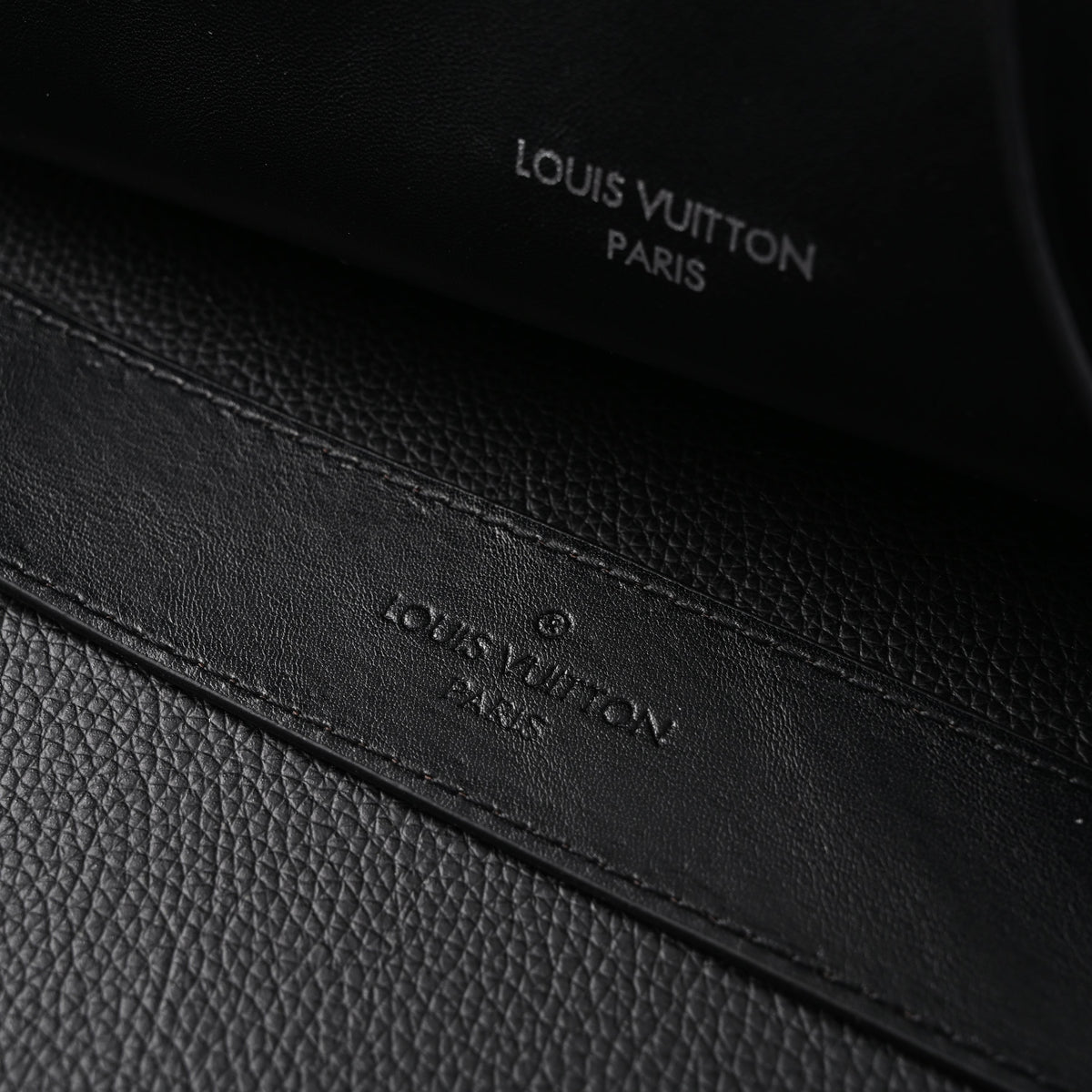 Louis Vuitton Montaigne Black Mahina Leather Shoulder Bag product image 19, provided for visual reference and product detail