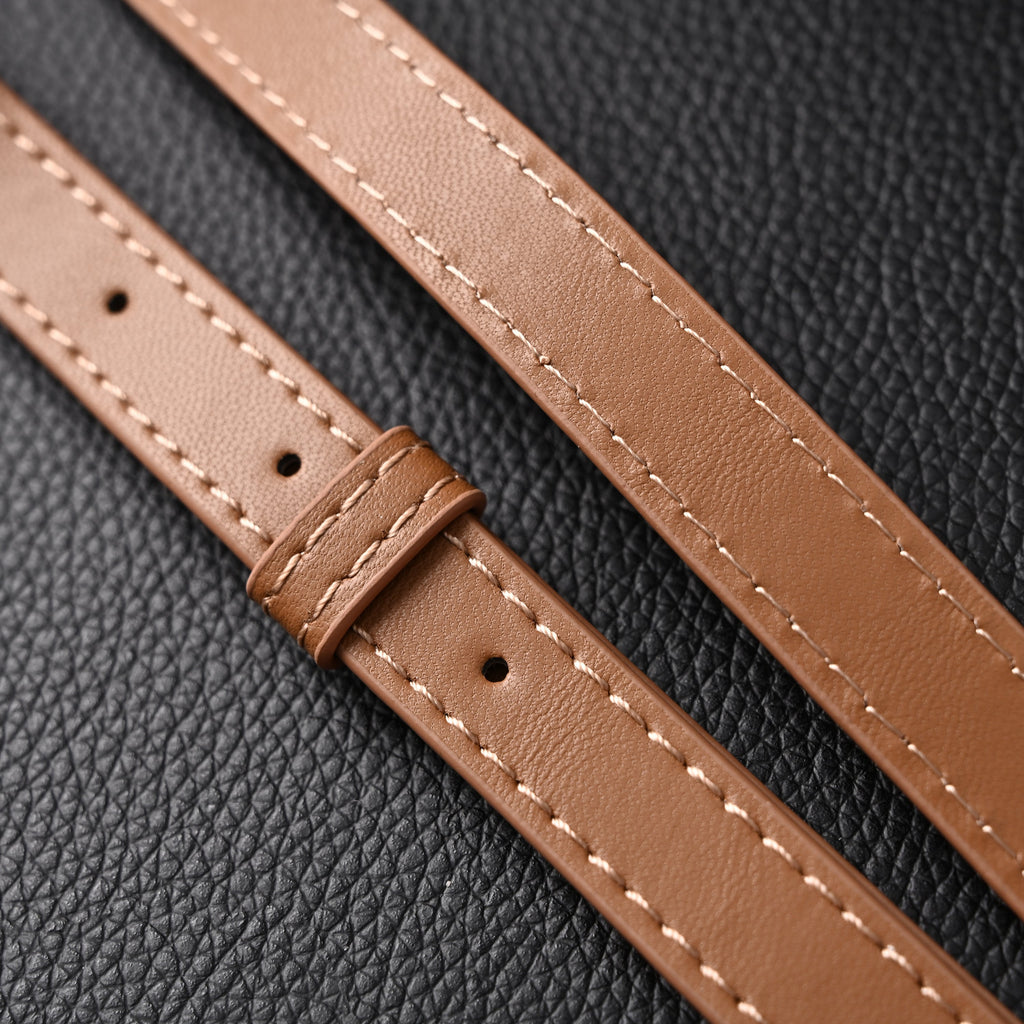 Miu Miu Matelassé Leather Top Handle Bag – Caramel Brown product image 5, provided for visual reference and product detail