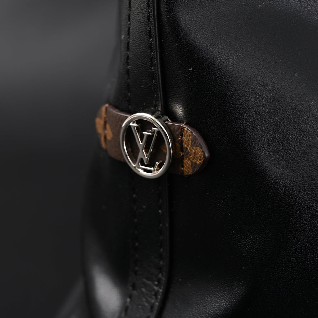 Louis Vuitton Black Mahina Leather Hobo Shoulder Bag product image 10, provided for visual reference and product detail
