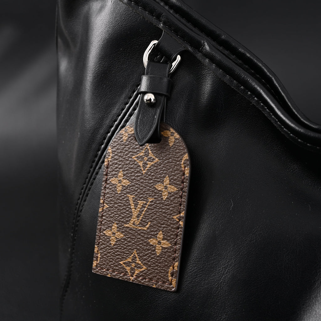 Louis Vuitton Black Mahina Leather Hobo Shoulder Bag product image 6, provided for visual reference and product detail review