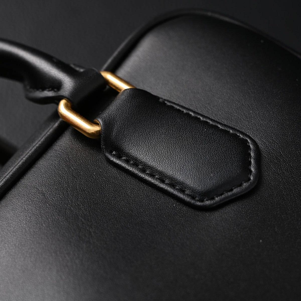 Miu Miu Leather Top Handle Satchel – Classic Black Satchel Bag product image 20, provided for visual reference and product