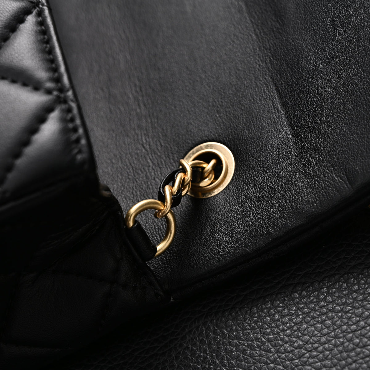 Chanel Classic Flap Mini Bag – Black Quilted Lambskin with Gold-Tone Hardware product image 13, provided for visual