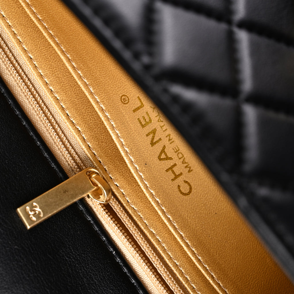 Chanel Classic Flap Mini Bag – Black Quilted Lambskin with Gold-Tone Hardware product image 14, provided for visual