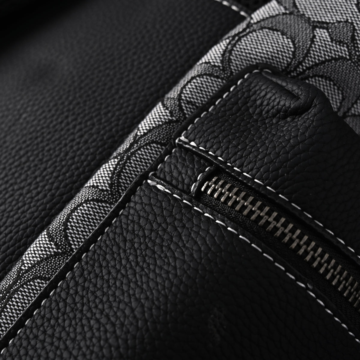 Coach Ch Sprint Backpack – Signature Canvas & Leather - Black / Grey Monogram product image 20, provided for visual