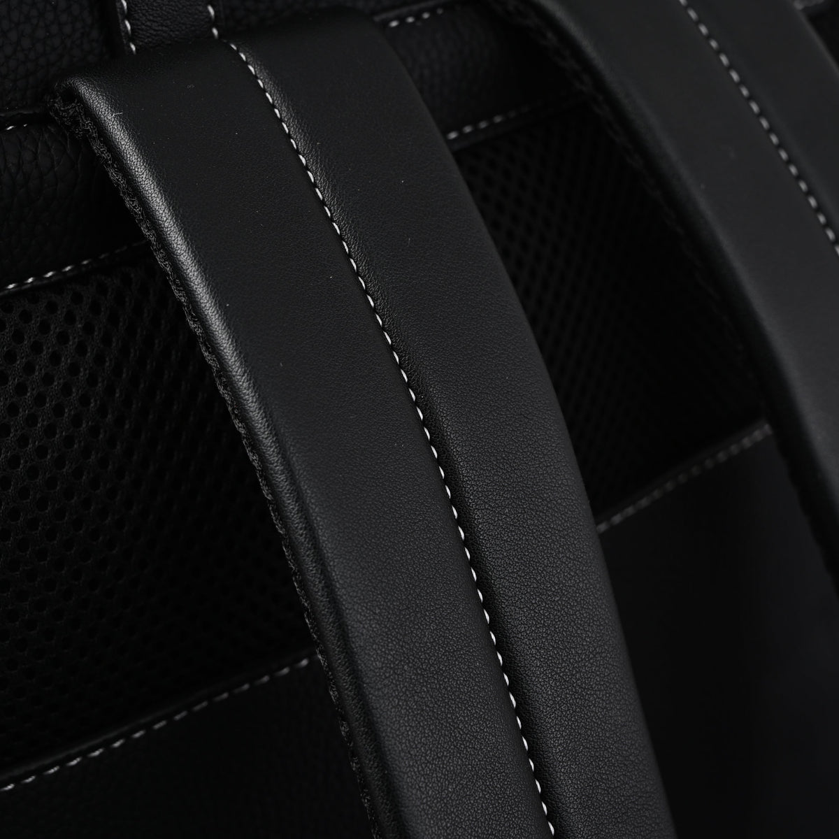 Coach Ch Sprint Backpack – Signature Canvas & Leather - Black / Grey Monogram product image 2, provided for visual reference