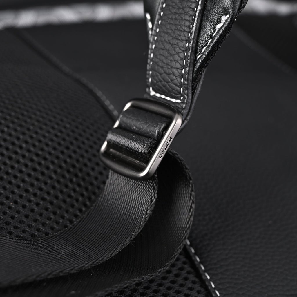 Coach Ch Sprint Backpack – Signature Canvas & Leather - Black / Grey Monogram product image 8, provided for visual reference
