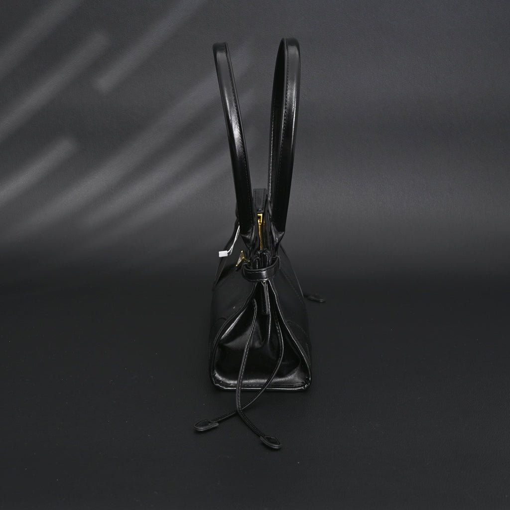 Prada Cleo Black Patent Leather Shoulder Bag with Gold Hardware product image 8, provided for visual reference and product