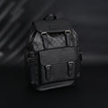 Coach Men Leather Backpack – Black Signature Canvas product image 1, provided for visual reference and product detail review