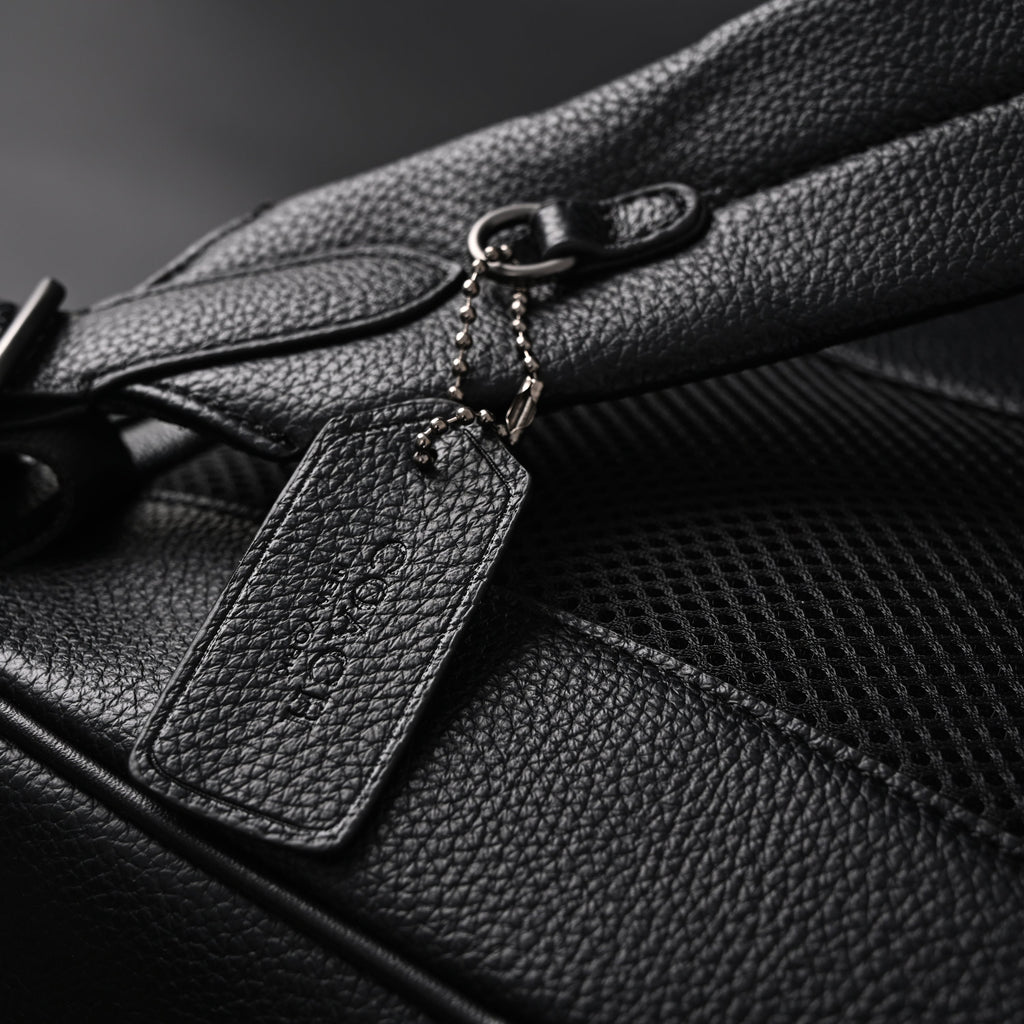 Coach Men Leather Backpack – Black Signature Canvas product image 11, provided for visual reference and product detail review