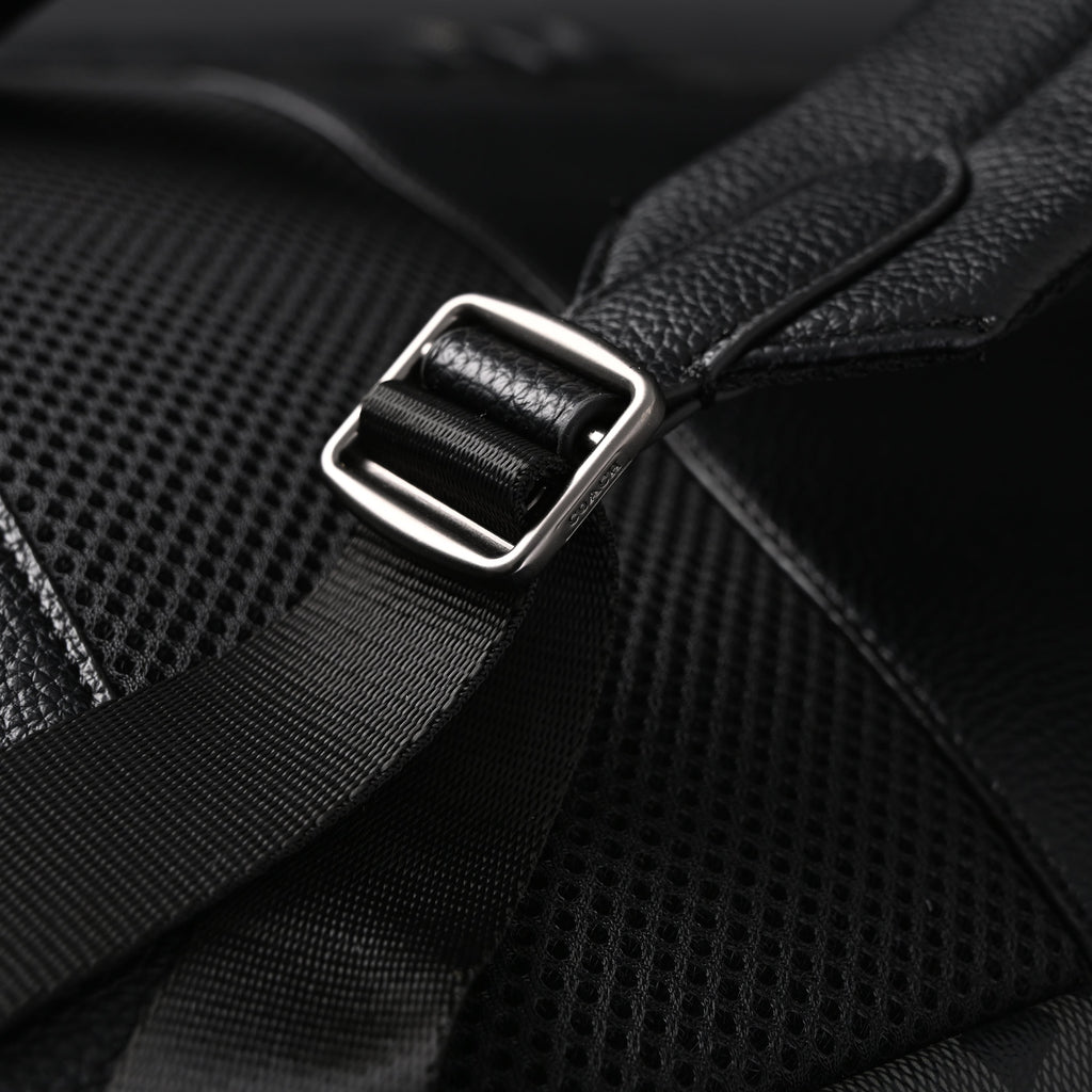 Coach Men Leather Backpack – Black Signature Canvas product image 13, provided for visual reference and product detail review