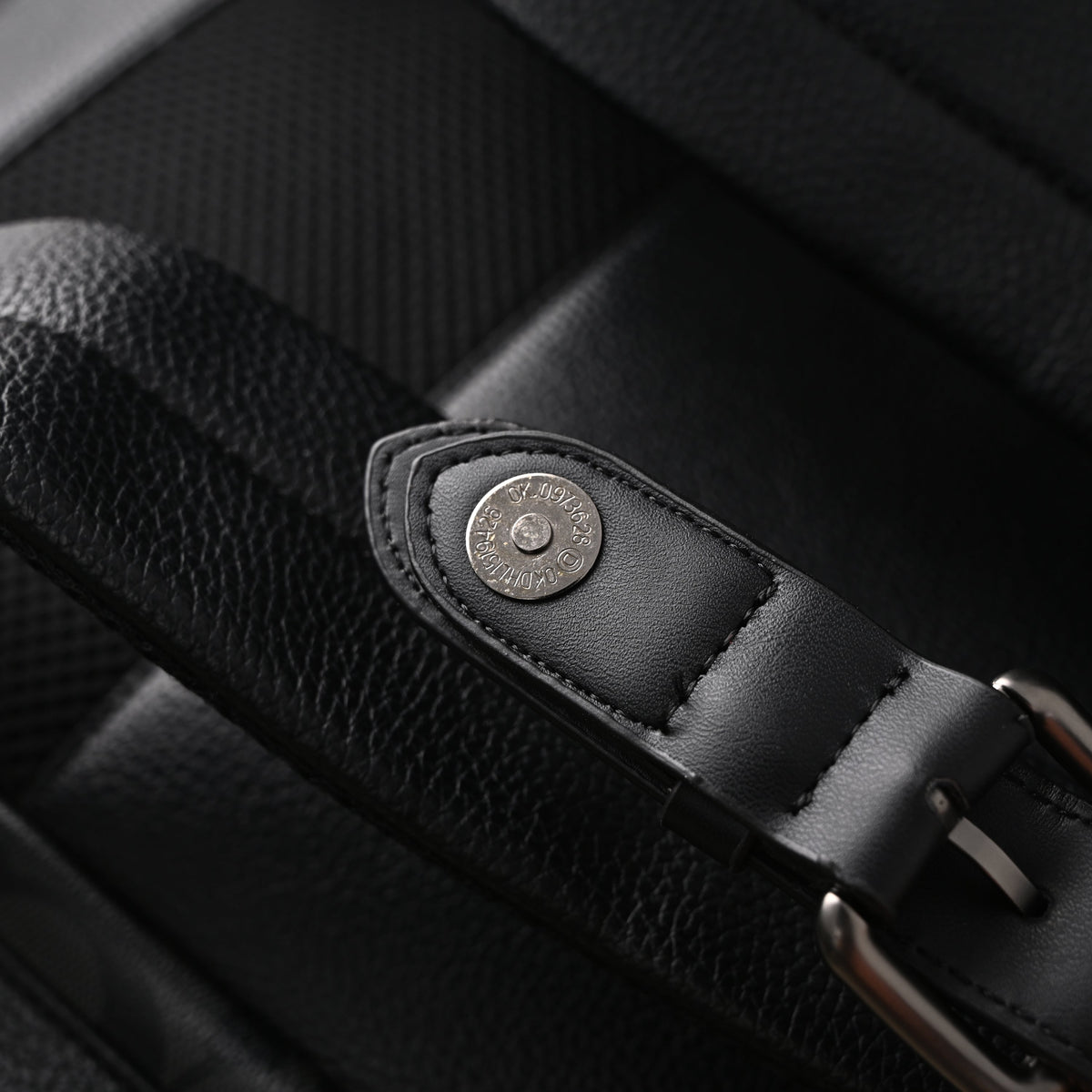 Coach Men Leather Backpack – Black Signature Canvas product image 6, provided for visual reference and product detail review