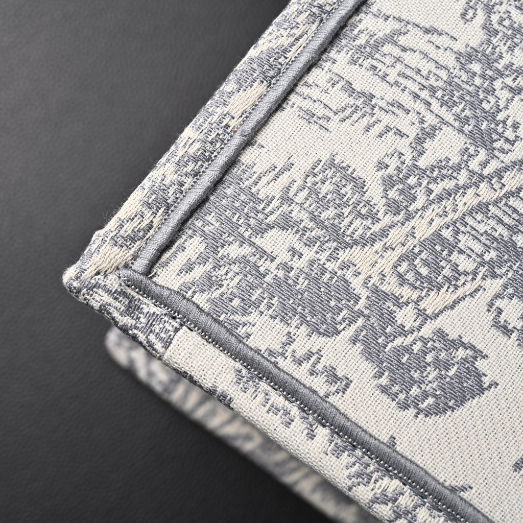 Christian Dior Large Book Tote – Toile De Jouy Embroidery - Classic Grey product image 9, provided for visual reference and