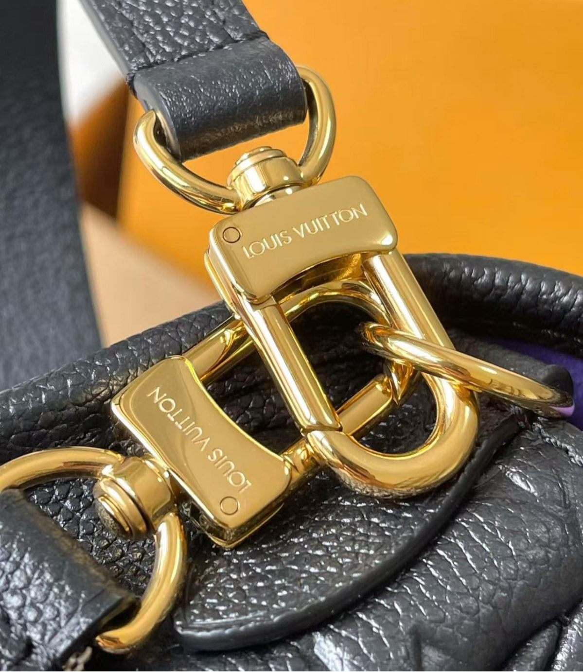 Louis Vuitton Diane Monogram Empreinte Black Satchel Bag product image 11, provided for visual reference and product detail