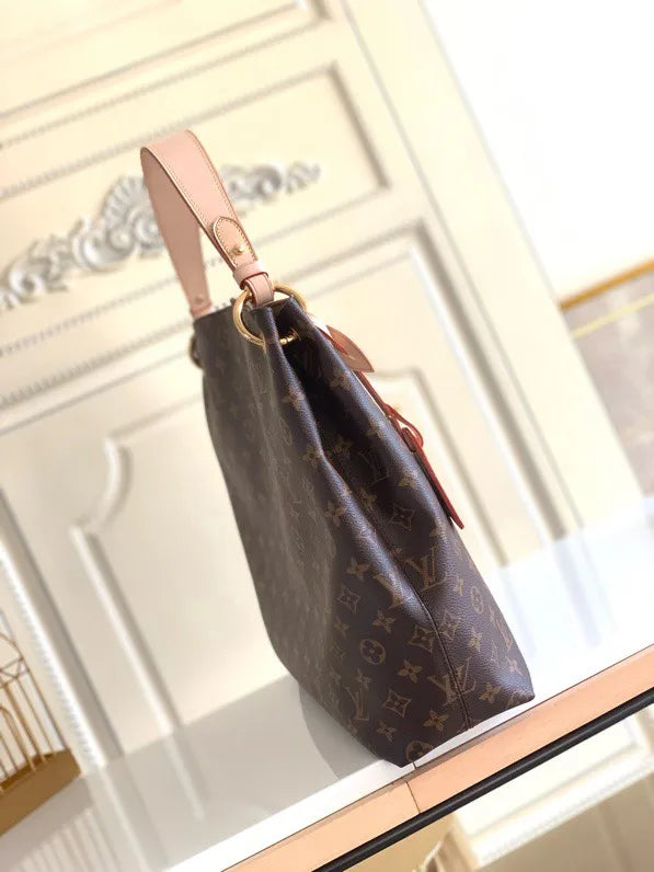 LV Graceful MM Monogram Canvas Shoulder Bag product image 7, provided for visual reference and product detail review