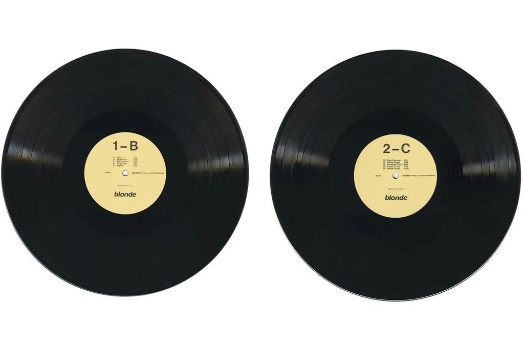Frank Ocean Blonde 2LP Vinyl Records - Black product image 3, provided for visual reference and product detail review