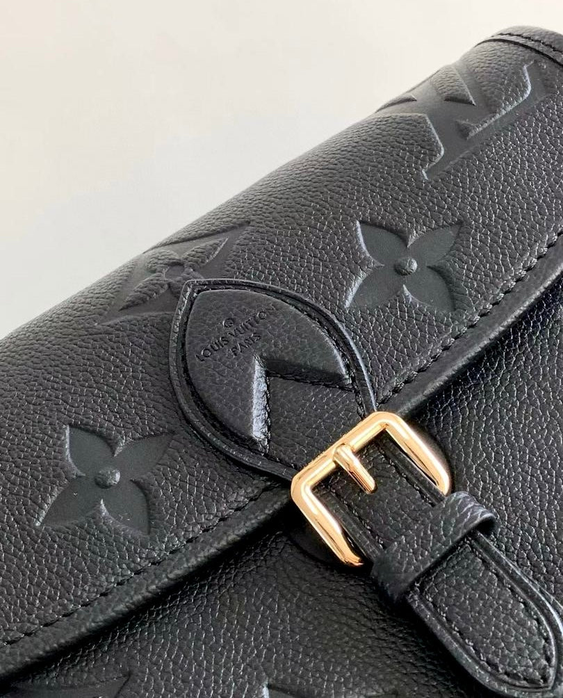 Louis Vuitton Diane Monogram Empreinte Black Satchel Bag product image 6, provided for visual reference and product detail