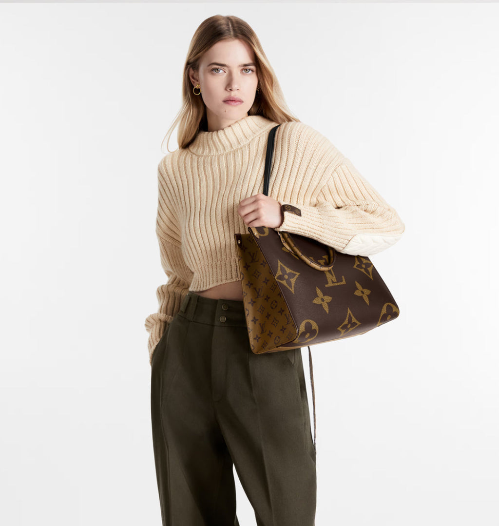 Louis Vuitton OnTheGo MM Reverse Monogram Tote Bag product image 2, provided for visual reference and product detail review