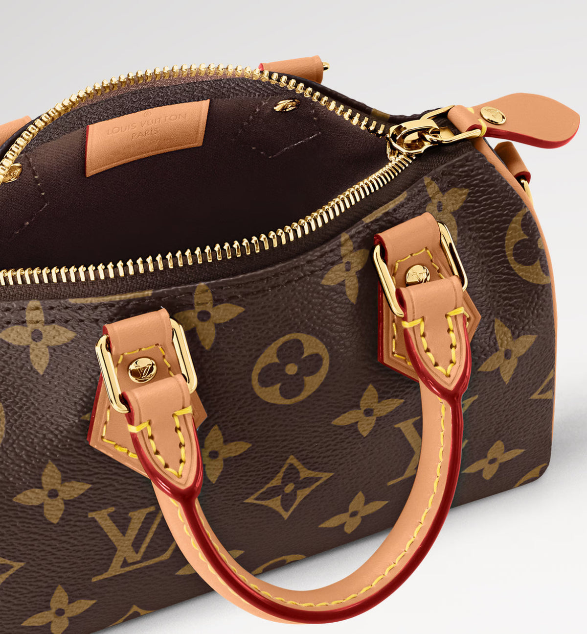 Louis Vuitton Monogram Nano Speedy Bag product image 3, provided for visual reference and product detail review