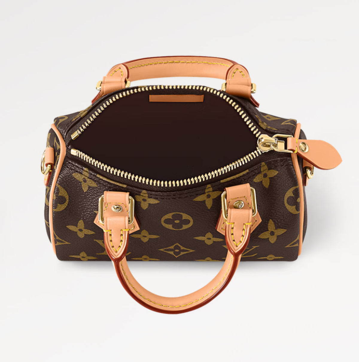 Louis Vuitton Monogram Nano Speedy Bag product image 4, provided for visual reference and product detail review
