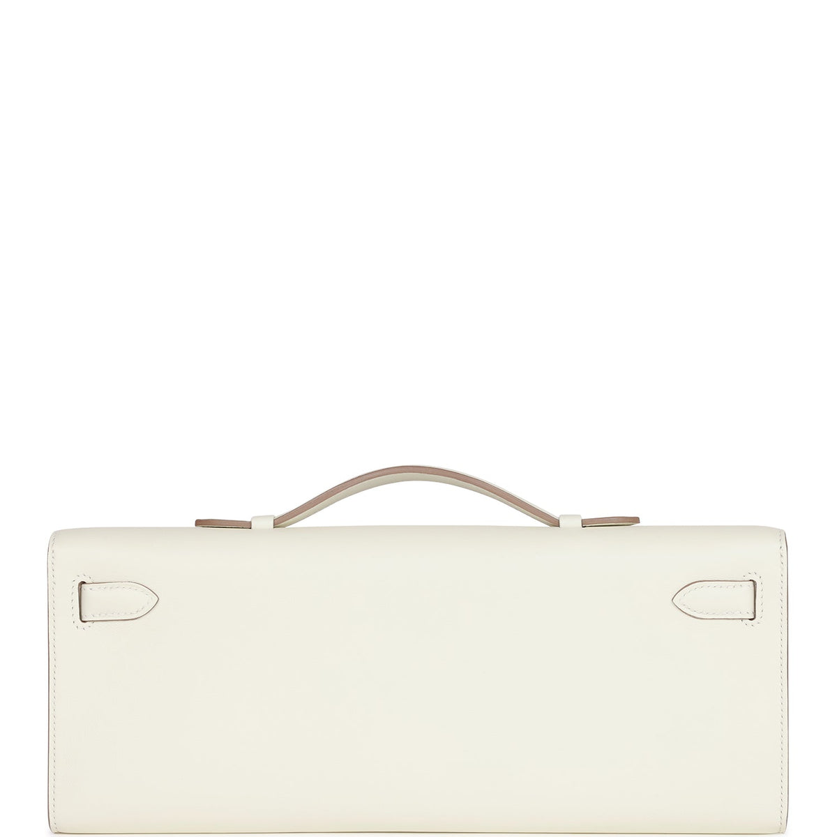 Hermès Kelly Cut Mushroom Swift Gold Hardware Clutch product image 4, provided for visual reference and product detail review