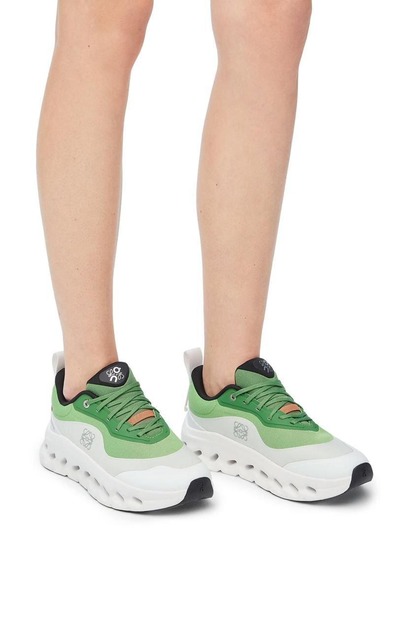 LOEWE x On Cloudtilt 2.0 Green White Lifestyle Sneakers product image 4, provided for visual reference and product detail