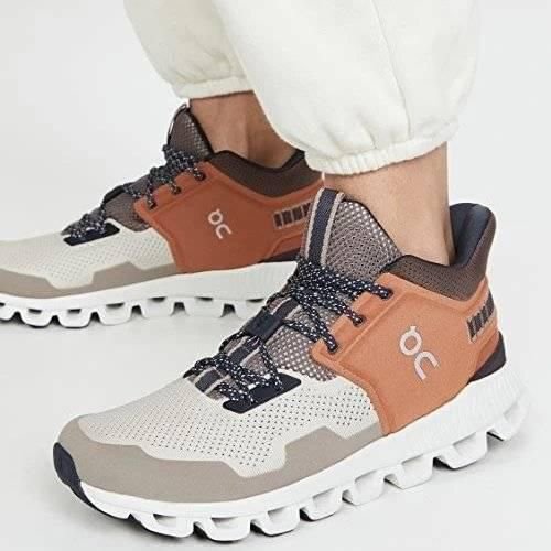 On Cloud Hi Edge Orange Lifestyle Sneakers product image 4, provided for visual reference and product detail review