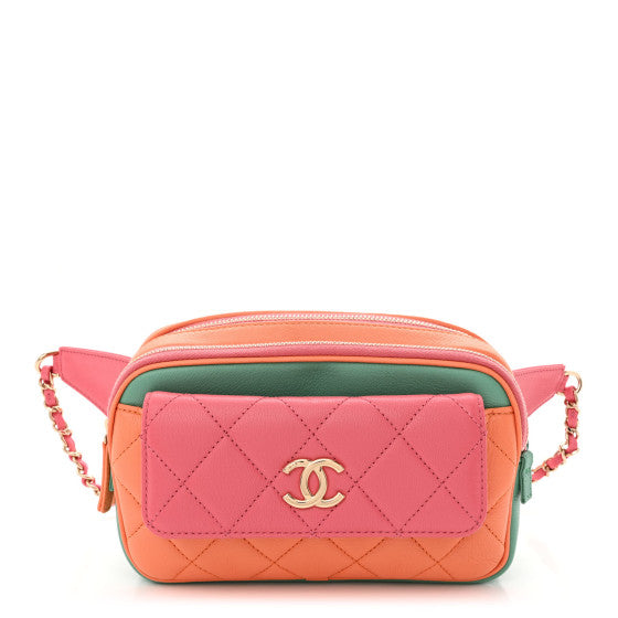 Chanel Tri Color in and Out Waist Bag product image 1, provided for visual reference and product detail review