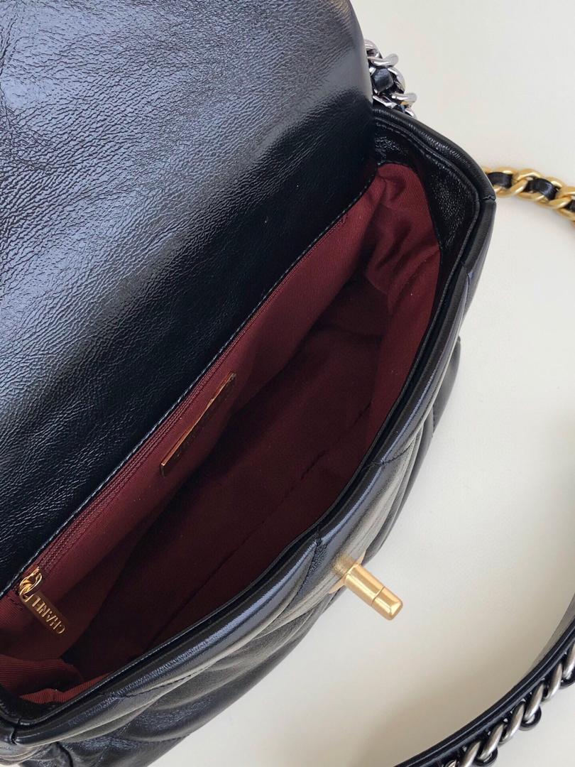 Chanel 19 Large Flap Bag Black product image 9, provided for visual reference and product detail review