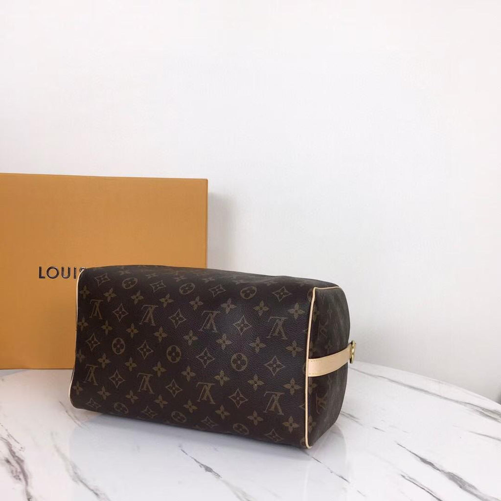 Louis Vuitton Monogram Speedy 30 Bag - Brown Monogram product image 3, provided for visual reference and product detail