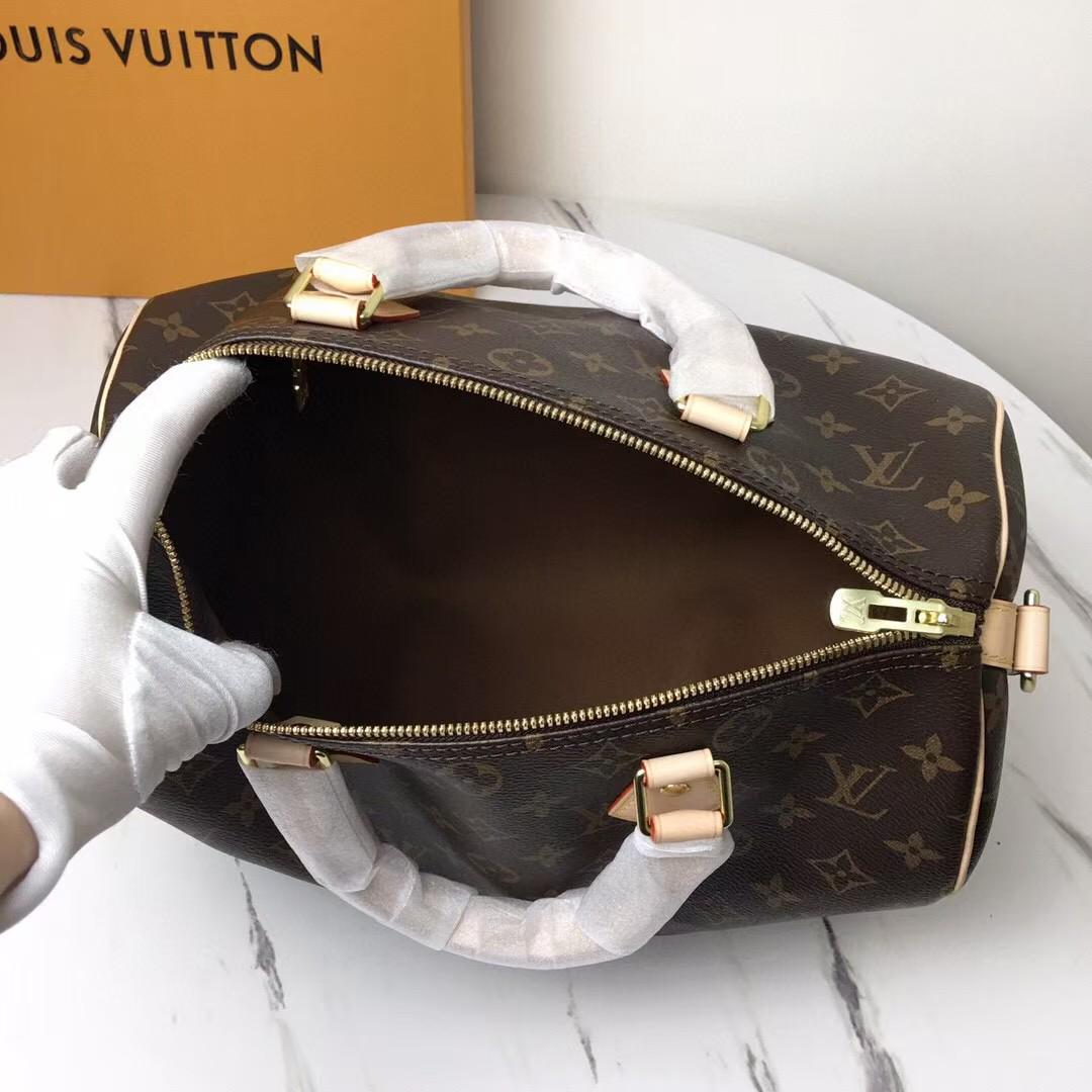 Louis Vuitton Monogram Speedy 30 Bag - Brown Monogram product image 4, provided for visual reference and product detail