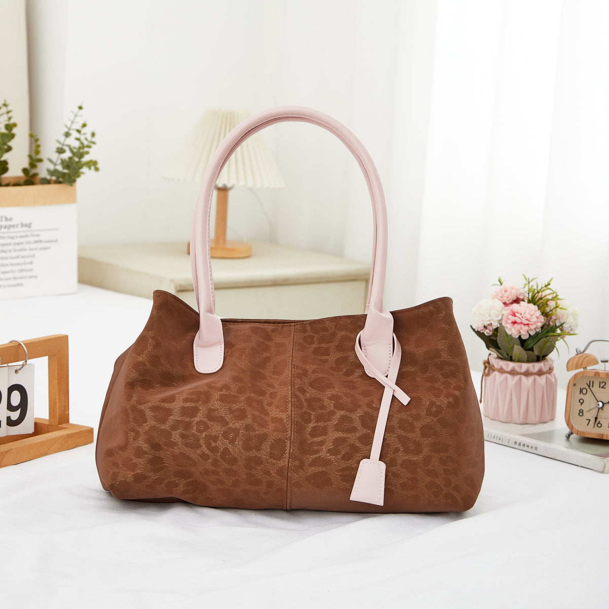 The Valentina Satchel Bag product image 3, provided for visual reference and product detail review